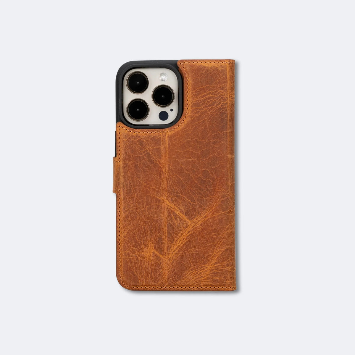 Magnetic Phone Wallet - Cr Tabacco