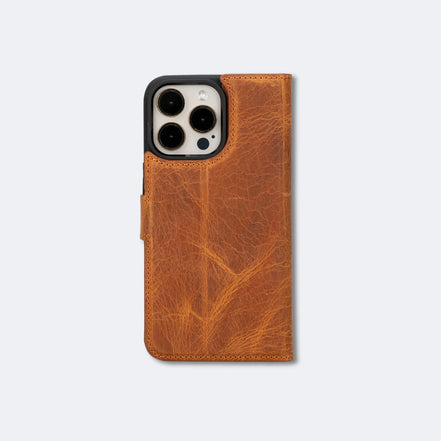 Magnetic Phone Wallet - Cr Tabacco