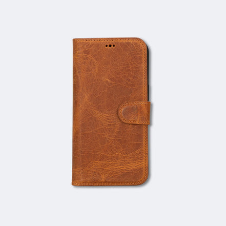 Magnetic Phone Wallet - Cr Tabacco