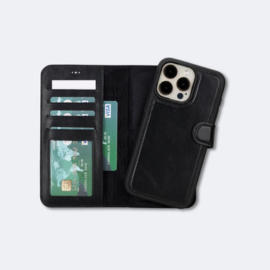Magnetic Phone Wallet - Black