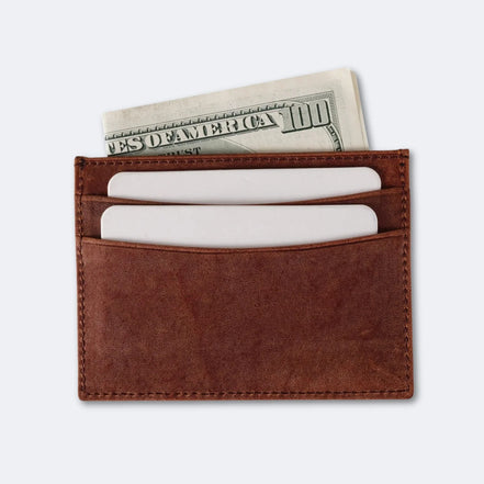 Kyle Minimal Leather Card Holder