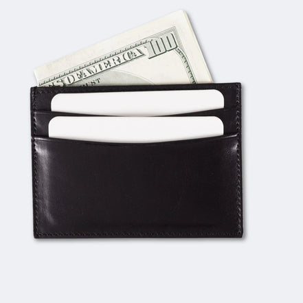 Kyle Minimal Leather Card Holder